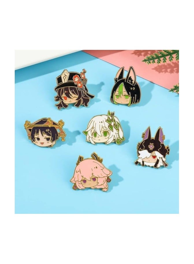 عام "مجموعة دبابيس إنامل للحقيبة - شخصيات كلاسيكية من الألعاب والأنمي، إكسسوارات إبداعية معدنية للطيات، هدايا جامعي المقتنيات وزينة الكوزبلاي" - Image 4