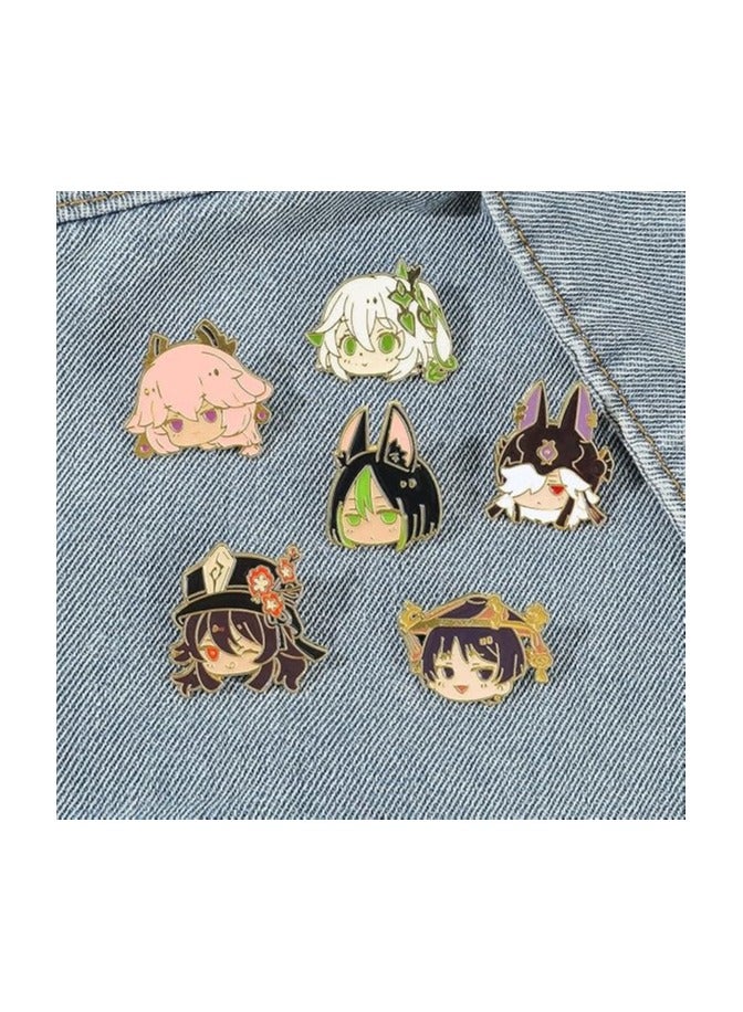 عام "مجموعة دبابيس إنامل للحقيبة - شخصيات كلاسيكية من الألعاب والأنمي، إكسسوارات إبداعية معدنية للطيات، هدايا جامعي المقتنيات وزينة الكوزبلاي" - Image 2