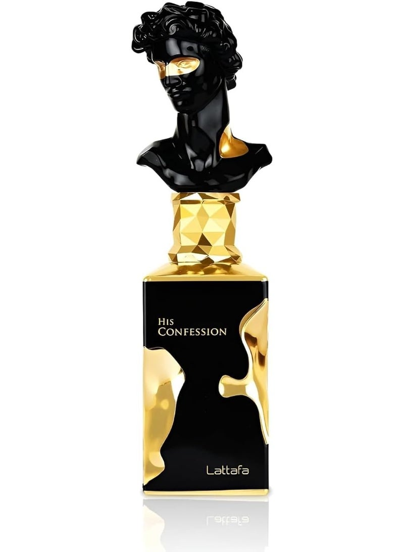 Lattafa His Confession for Men Eau de Parfum Spray, 3.4 Ounce / 100 ml - Image 2