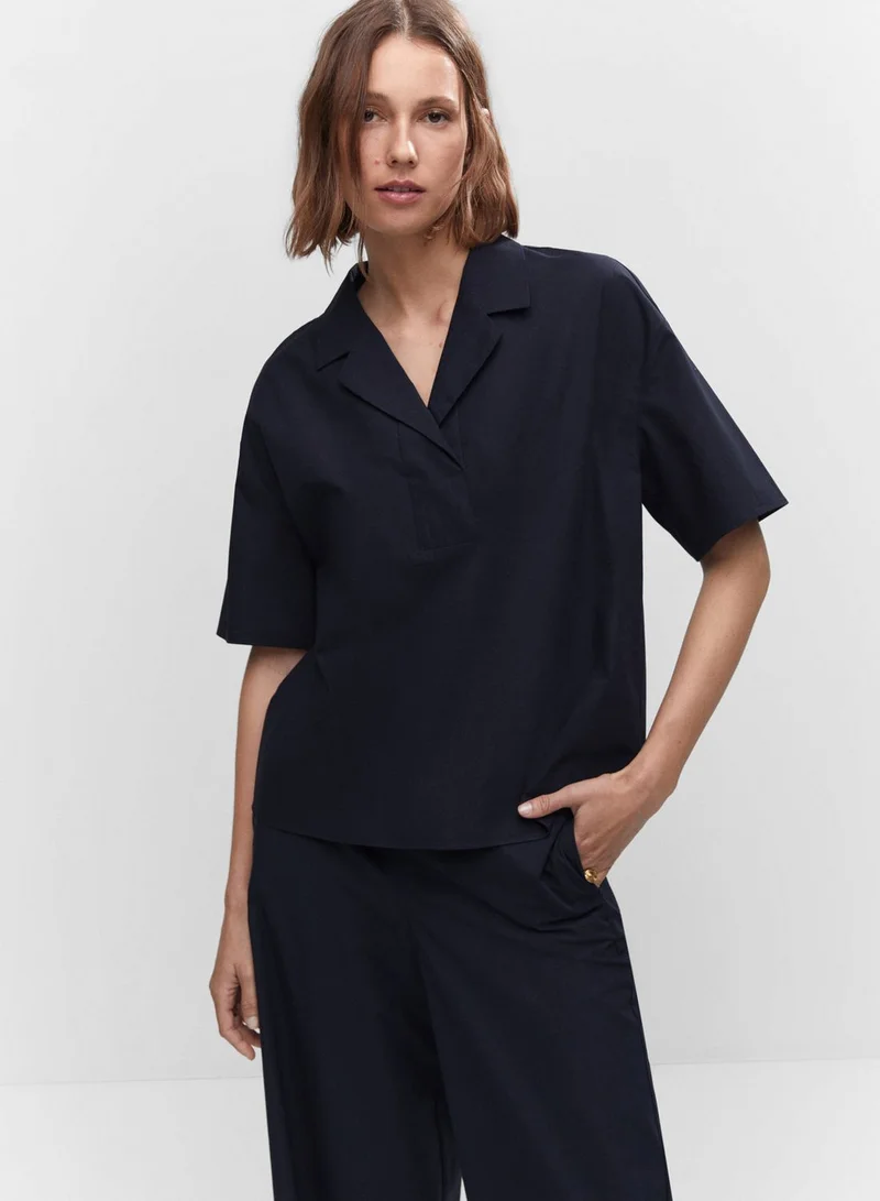 MANGO High Waist Pants