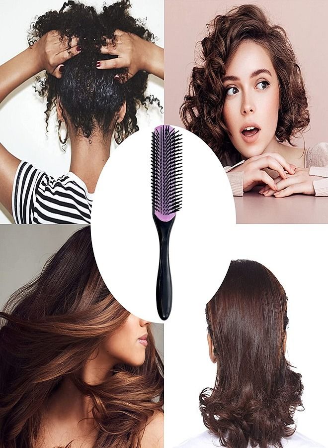 Anti-static magic oil curly hair brush - Image 2