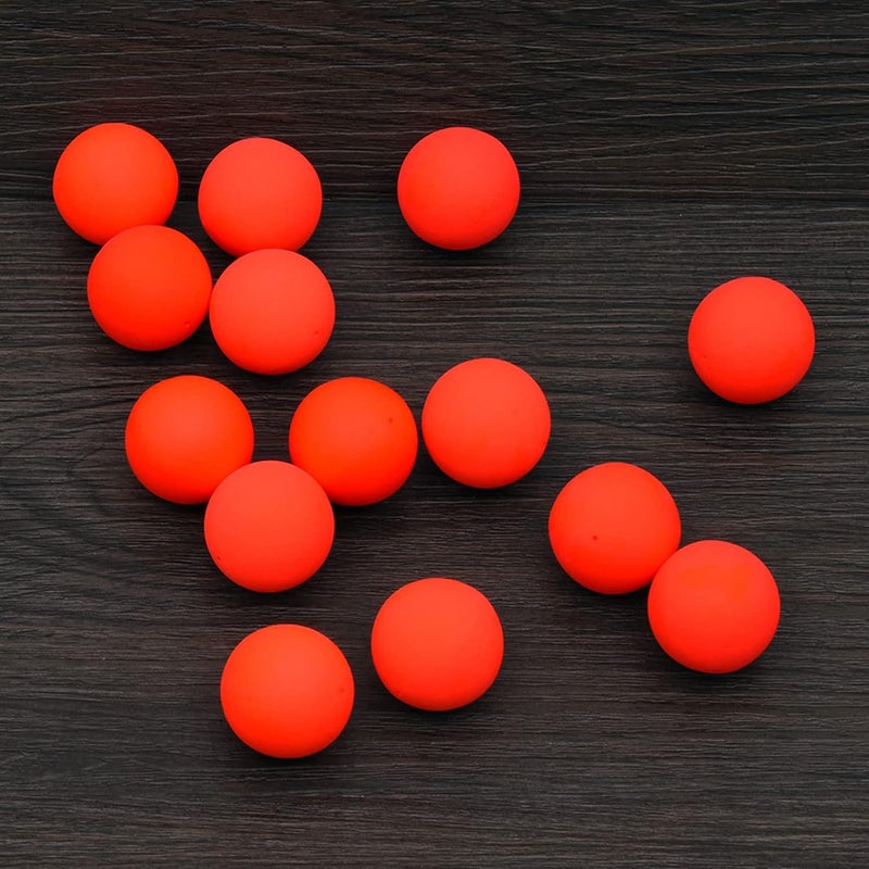 woobles Fishing Floats Balls, Ultra-Light EPS Foam Buoyancy Ball Red Fishing Float Strike Indicator Fishing Accessory 100Pcs - Image 1