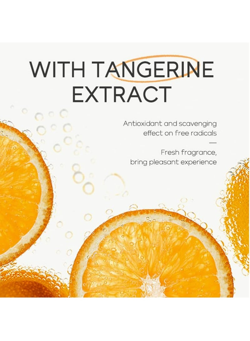 لايكو LAIKOU مجموعة العناية بالبشرة فيتامين C مجموعات هدايا الجمال للمرأة مجموعة العناية بالبشرة مع المنظف ، الحبر ، المصل ، كريم العيون ، كريم الوجه مجموعة السفر للنساء المراهقات البنات الأم ابنة عيد ميلاد TSA أحجام صديقة 5pcs - Image 2