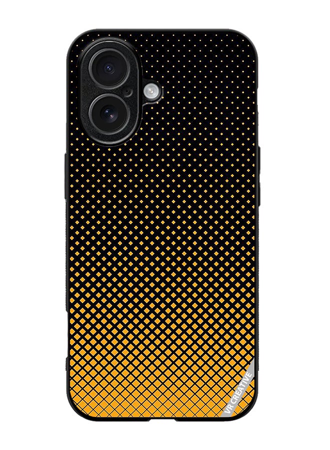 VR CREATIVE Protective Case Cover For Apple iPhone 17 Halftone Circle Background Design Multicolour