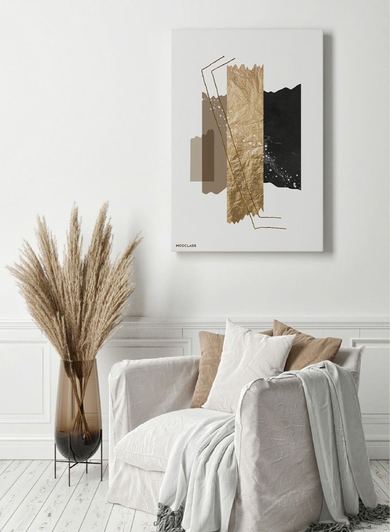 مودكلاس لوحة جدارية كانفس بتصميم تجريدي - Image 1
