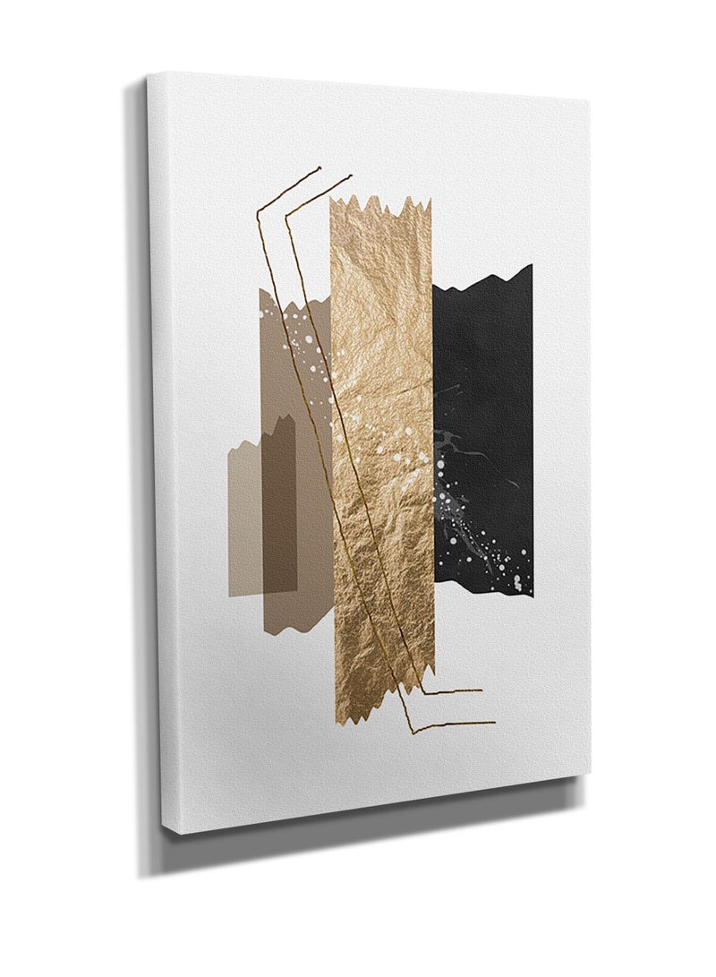 مودكلاس لوحة جدارية كانفس بتصميم تجريدي - Image 2