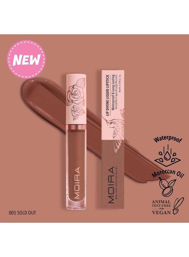 moira Lip Divine Liquid Lipstick (005, Sold Out) - Image 3