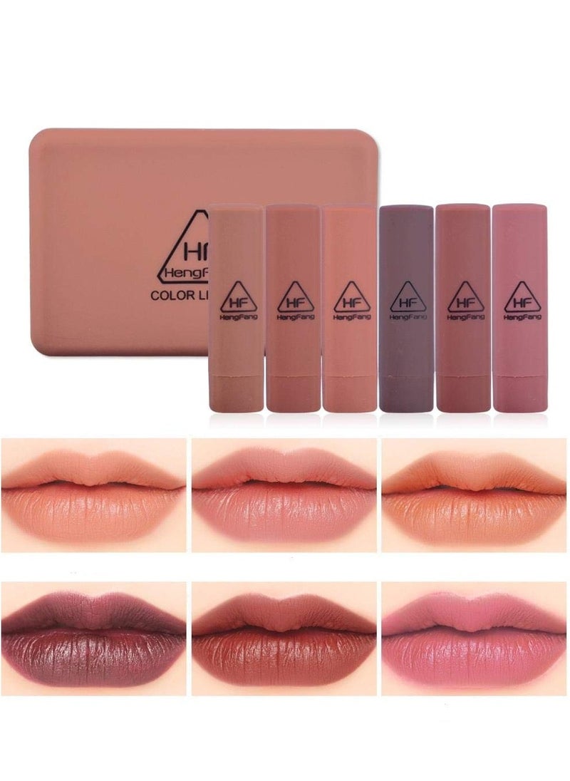 Heng Fang 6-Piece Lipsticks Mini Set Multicolour  - Image 2