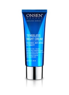 Onsen Secret Wrinkle Repair Tenseless Night Face Cream Dermatologist Recommended Antiwrinkle Radiance And Tonicity Cream Anti Aging Ultra Boost Facial Creme For Dry Skin & Age Spots (0.8 Fl Oz)  - Image 1