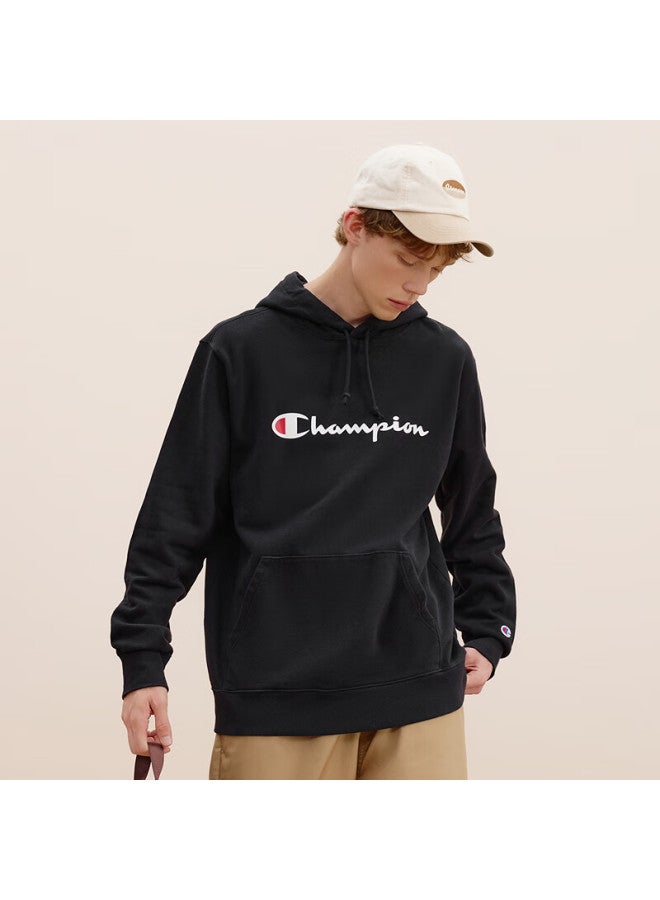 Champion Champion Hooded Sweatshirt For Men, Autumn New Style, Hand-drawn Logo Print, American Retro Trendy Brand For Women  - Image 1