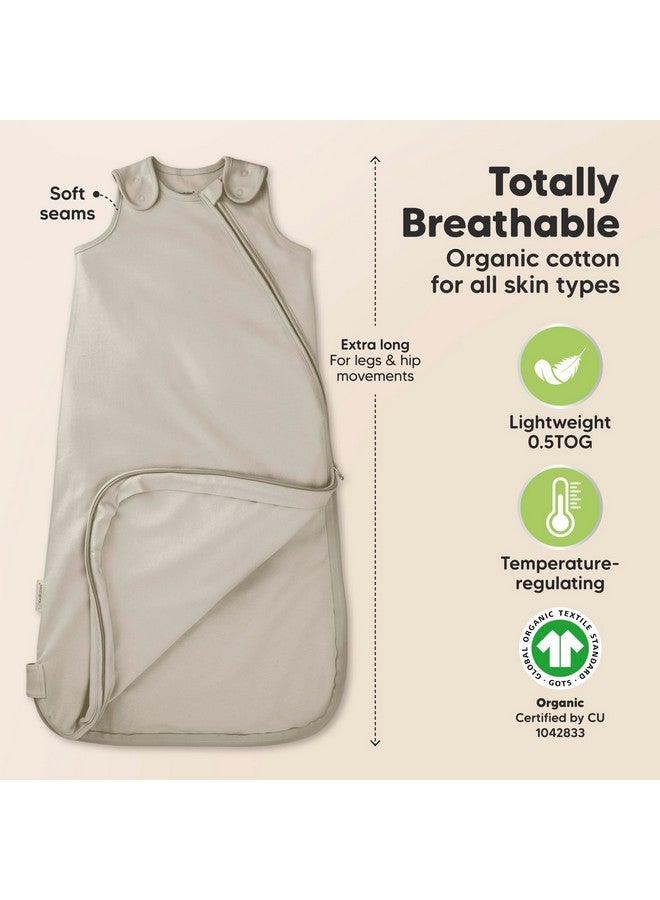 KeaBabies 2-Pack Organic Sleep Sacks, 100% Cotton -Baby Sleeping Sack, Wearable Blanket Baby, Sleep Sack for Babies, Toddler Swaddle Sack, Newborn Baby Sleeping Bag, Sleepsack for Infant Girl,Boy(Nordic, M) - Image 3