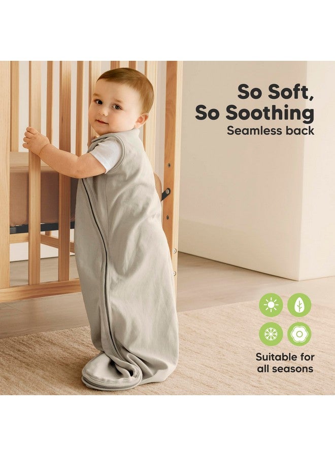 KeaBabies 2-Pack Organic Sleep Sacks, 100% Cotton -Baby Sleeping Sack, Wearable Blanket Baby, Sleep Sack for Babies, Toddler Swaddle Sack, Newborn Baby Sleeping Bag, Sleepsack for Infant Girl,Boy(Nordic, M) - Image 4