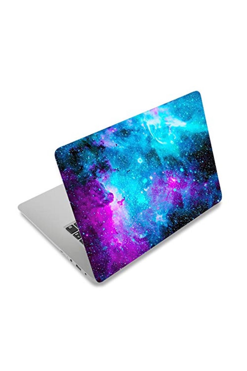 BPA Laptop Skin Sticker Decal,12" 13" 13.3" 14" 15" 15.4" 15.6 inch Laptop Vinyl Skin Sticker Cover Art Protector Notebook PC (Free 2 Wrist Pad Included), Decorative Waterproof Removable, Galaxy - Image 2