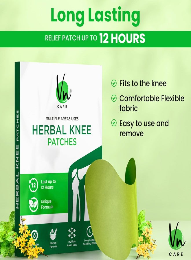 Vn care Herbal Pain Relief Patches - Pain Patches (Specially Designed for Knee Joints) | 100% Safe & Natural Knee Pain Relief Products | Instant Relief | No Side Effects (Pack 30) - Image 2