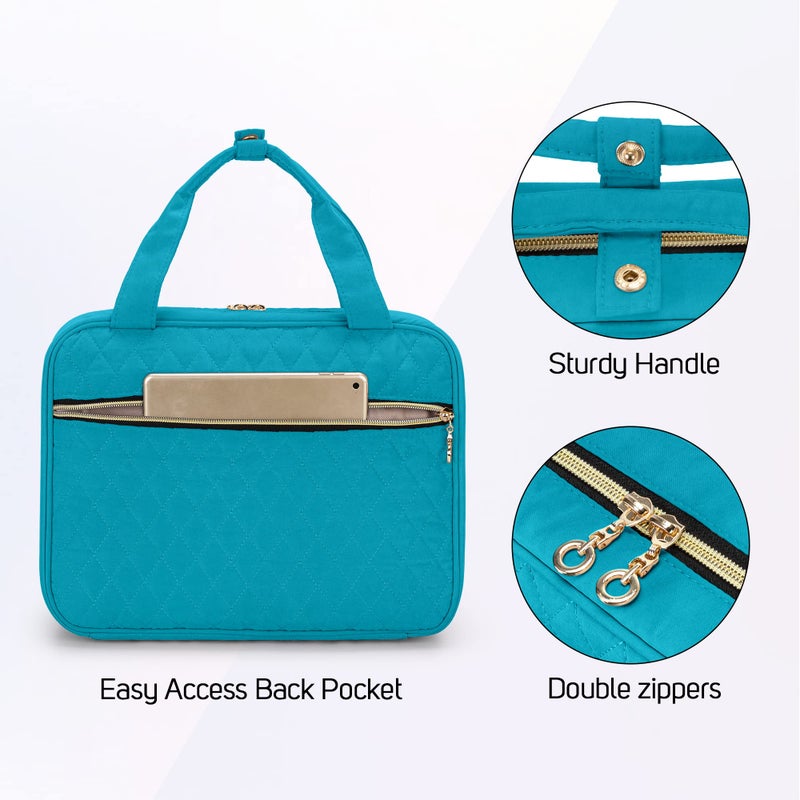 Teamoy Travel Storage Bag Compatible with Airwrap Complete Styler and Attachments, Portable Travel Case for Airwrap Styler and Accessories, Teal - Image 4