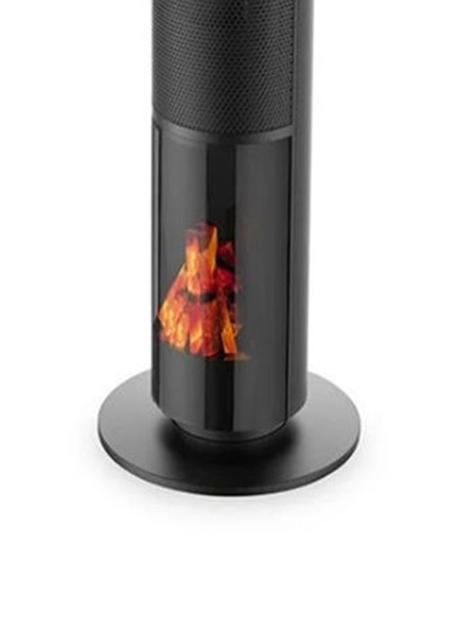 TORNADO Ceramic Heater 16 meter, Remote 2000 W TPH-2000DF Black - Image 4