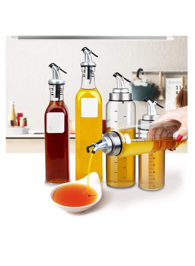 سبيس شوب موزع زجاجات لزيت الزيتون والخل والعصائر مع سدادة - Image 4