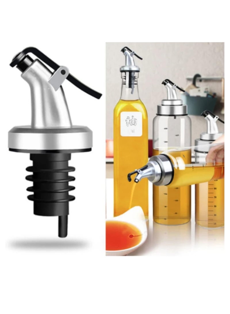 سبيس شوب موزع زجاجات لزيت الزيتون والخل والعصائر مع سدادة - Image 5