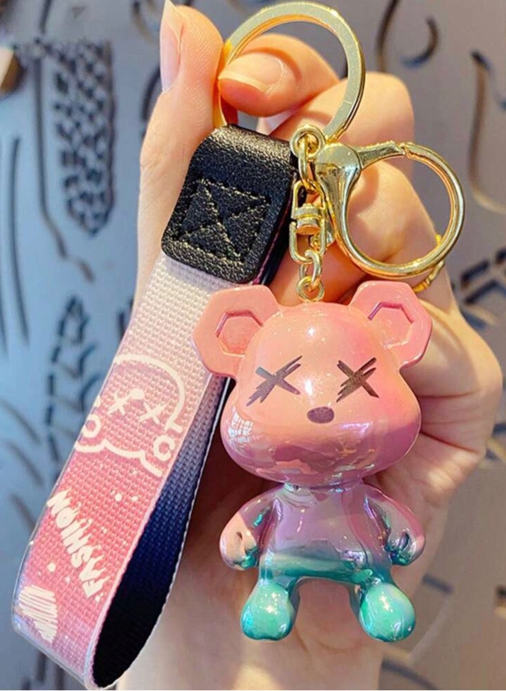 جاست فور يو عدد 2 سلسلة مفاتيح وميدالية بخطاف عصرية متعددة الاستخدام - Image 2