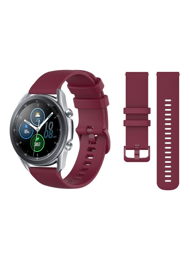 Perfii Replacement Band For Samsung Galaxy Watch 3 45mm Purple - Image 2
