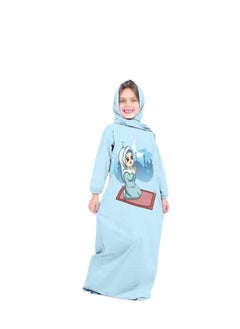 Generic Girls' blue prayer basdal, 3 pieces 