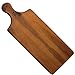 AIDEA Acacia Wood Serving Paddle Board - Reversible Wooden Cheese Board 17 Inch - Image 2
