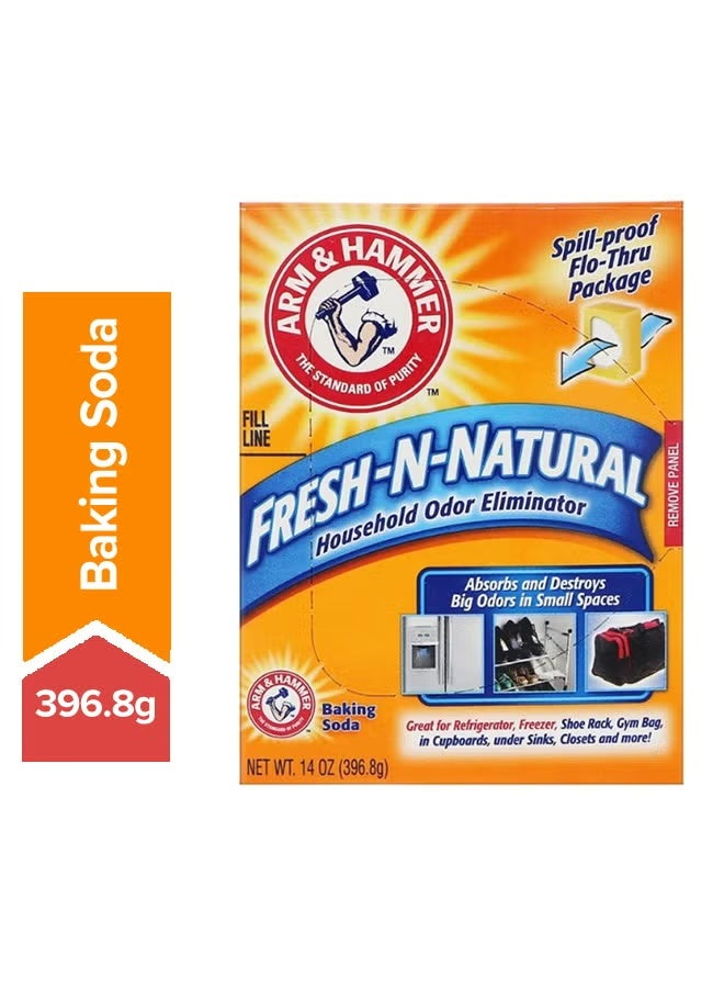 Arm & Hammer Fresh-N-Natural Household Odor Eliminator Baking Soda 396.8grams