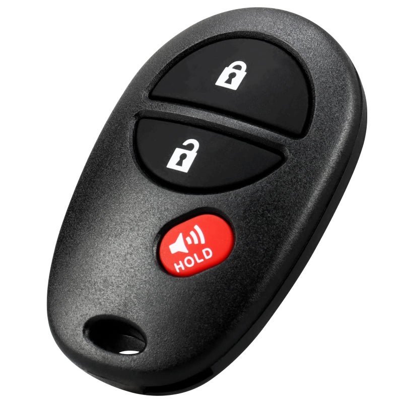 Key Fob Replacement Fits for Toyota Sienna 20042017 Tacoma 20052016 Tundra 20072017 Sequoia 20082017 Highlander 20082013 Keyless Entry Remote Control Car Keys GQ43VT20T