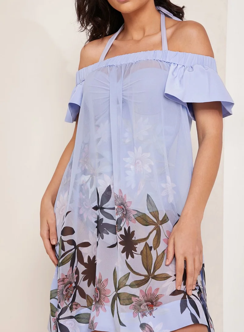 Ted Baker Off Shoulder Beach Dress