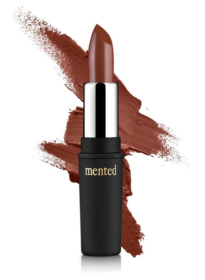 Mented Cosmetics Nude Lipstick for Women, Semi-Matte Long-Lasting Lip Stick, Moisturizing Vegan, Paraben & Cruelty-Free, Enhances All Complexions, Perfect for Everyday Makeup, Foxy Brown - Image 1
