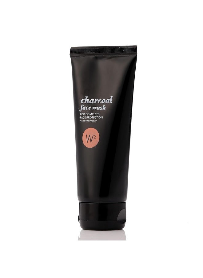 W2 W2 Why Wait Charcoal Face Wash | For Deep Pore Cleansing, Pollution Protection, Balances Skin Oil | Contains Activated Bamboo Charcoal & Tea Tree Oil | For Normal, Oily & Sensitive Skin (100g)  - Image 5