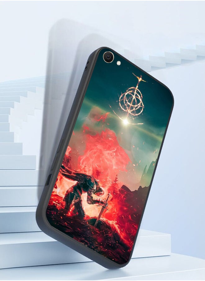 Generic - Protective Shockproof Case Cover For Elden Ring game knight Samsung Galaxy A21S GYB14 Drawing - Image 1