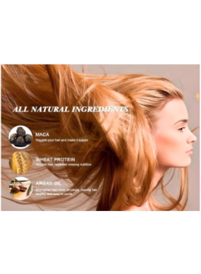 Karseell Collagen Hair Treatment Deep Repair Conditioning Argan Oil Collagen Hair Mask Essence for Dry Damaged Hair All Hair Types 500ml - Image 4