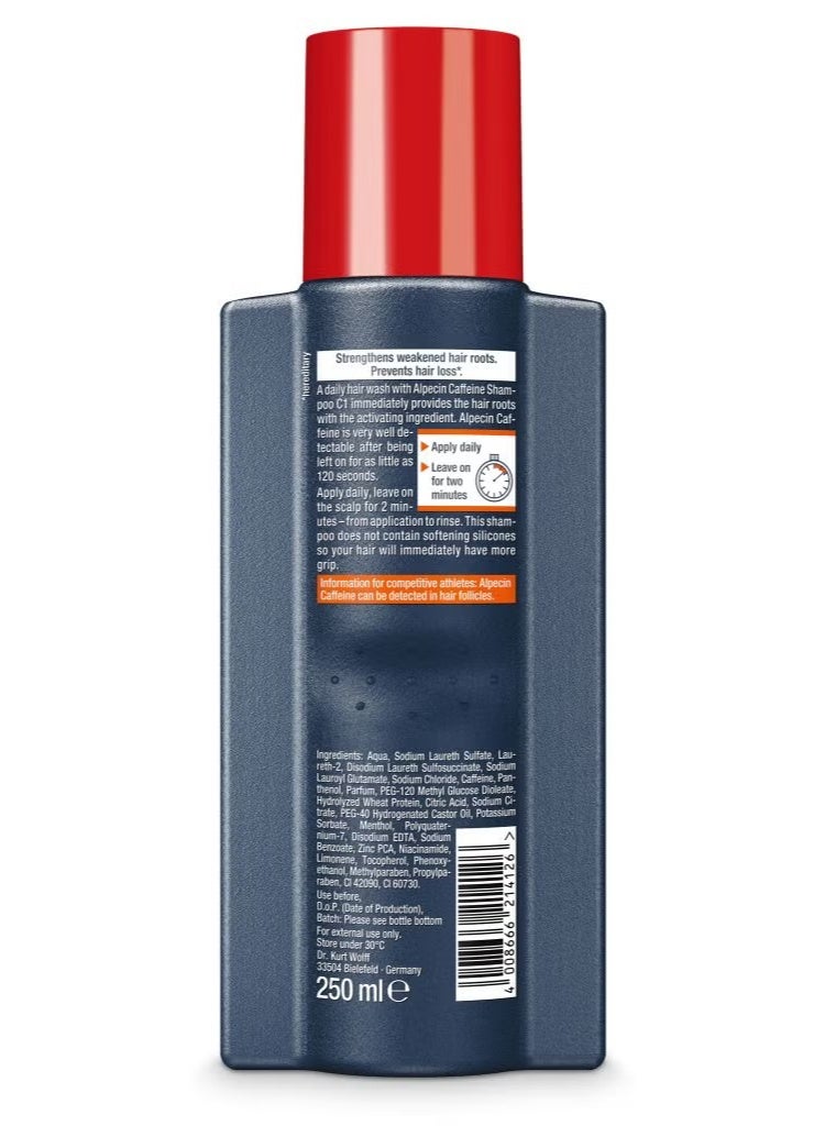 Alpecin Caffeine C1 Shampoo 375 ml - Image 5