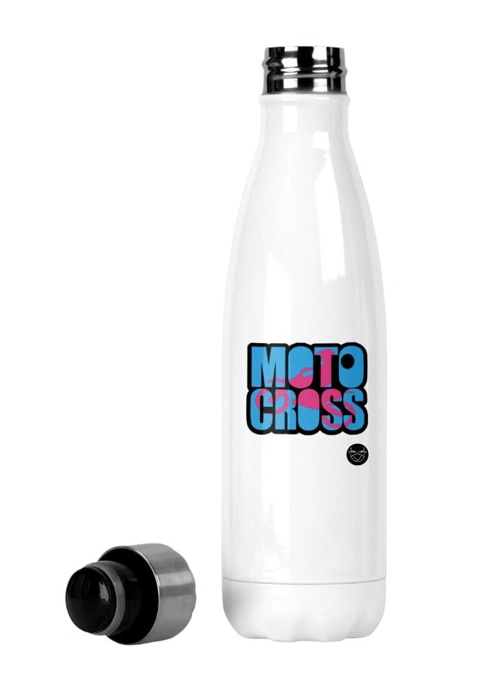 Reeman Design A heat-preserving bottle printed with a motorcross design 