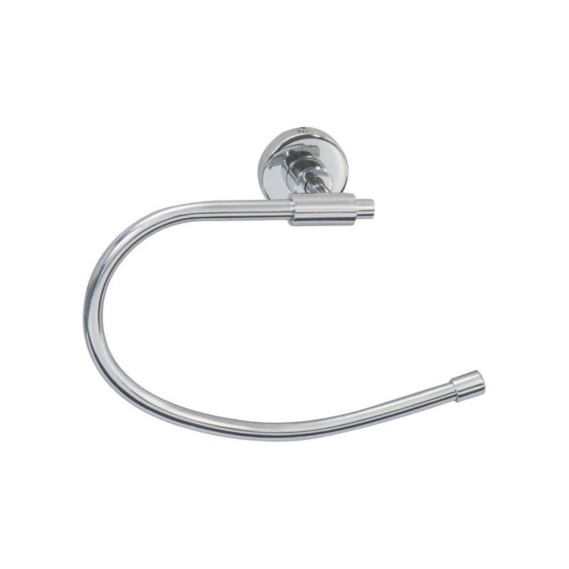 Lipka LIPKA Napkin Ring from Lunar Series Premium Stainless Steel Towel Ring for Washbasins Hand Towel Hanger with Glossy Finish  - Image 3