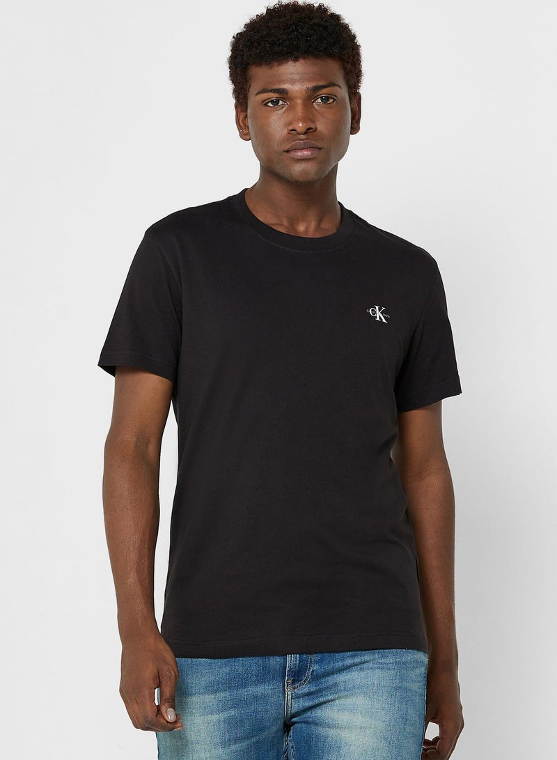 Calvin Klein Jeans 2 Pack Of Logo Crew Neck T-Shirt  - Image 2