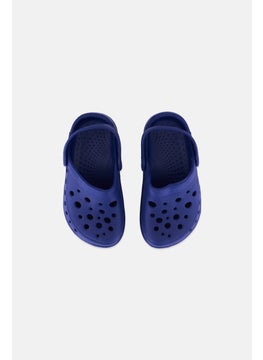 Woz Toddlers Boy Slip On Clogs, Blue  - Image 3