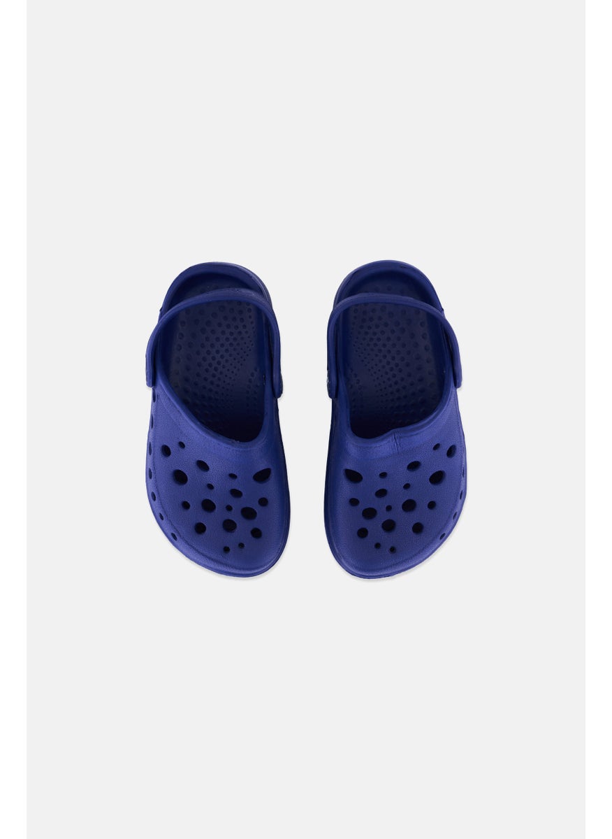 Woz - Toddlers Boy Slip On Clogs, Blue - Image 1