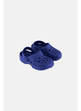 Woz Toddlers Boy Slip On Clogs, Blue  - Image 1