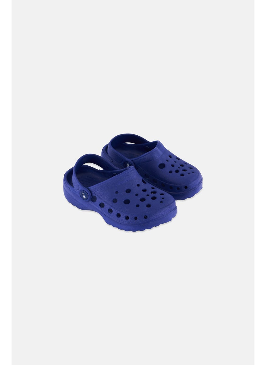 Woz - Toddlers Boy Slip On Clogs, Blue - Image 1
