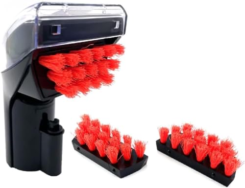 Sionlan 1400B 3in Little Green Machine Brush Replacement parts Compatible For bissell 1400B 3353 3194 2458 3588F 1986 1425 Multi-Purpose Portable Tough Stain Brush Tool Attachments Black （1+2）Pack - Image 1