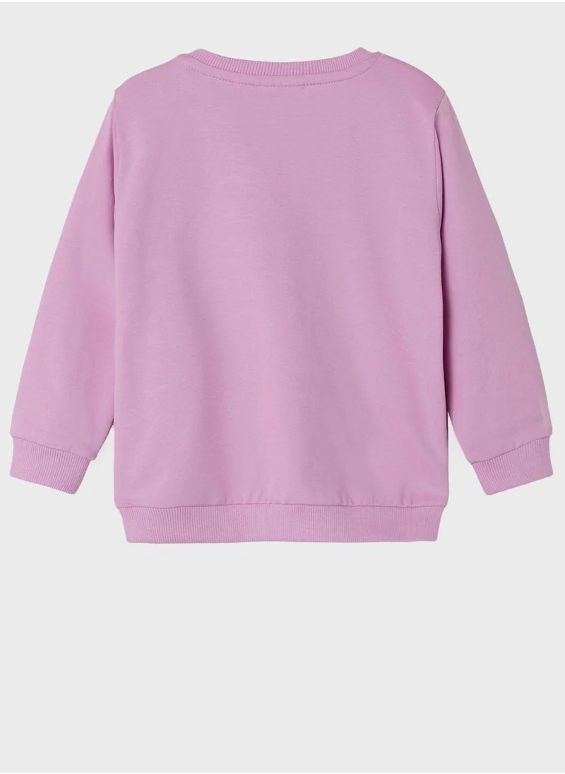 NAME IT Kids Frill Detail  Sweatshirt