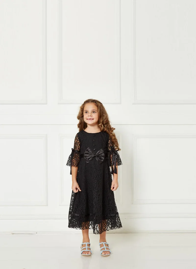 Amri Lace Embellished Long Frock