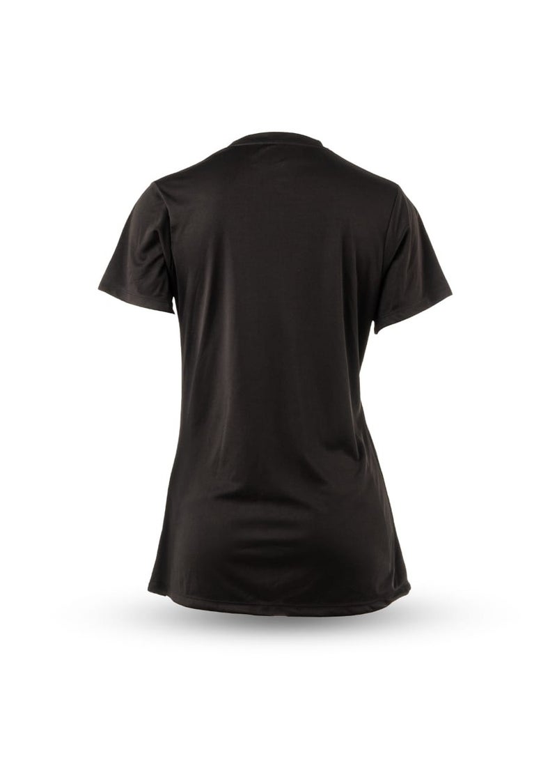 گریوِٹی فورس تيشيرت تدريب نسائي ضاغط من جرافيتي فورس – سريع الجفاف، قابل للتنفس ومريح للرياضة والجيم - Image 3