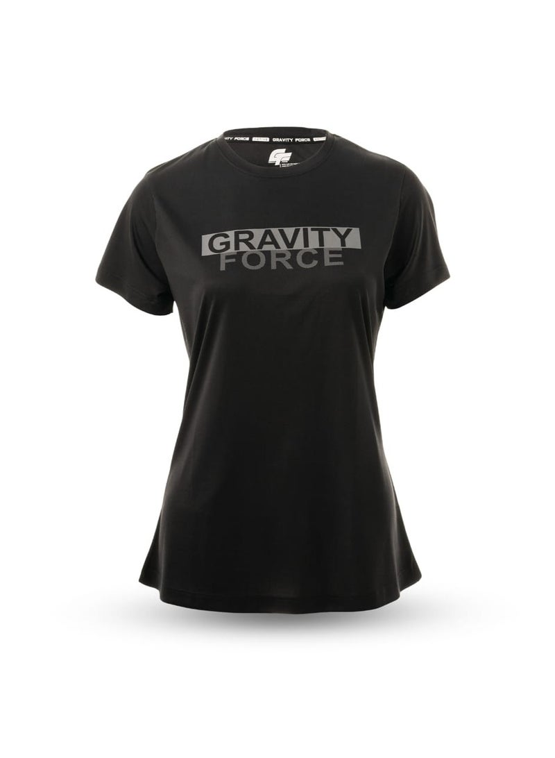 گریوِٹی فورس تيشيرت تدريب نسائي ضاغط من جرافيتي فورس – سريع الجفاف، قابل للتنفس ومريح للرياضة والجيم - Image 2