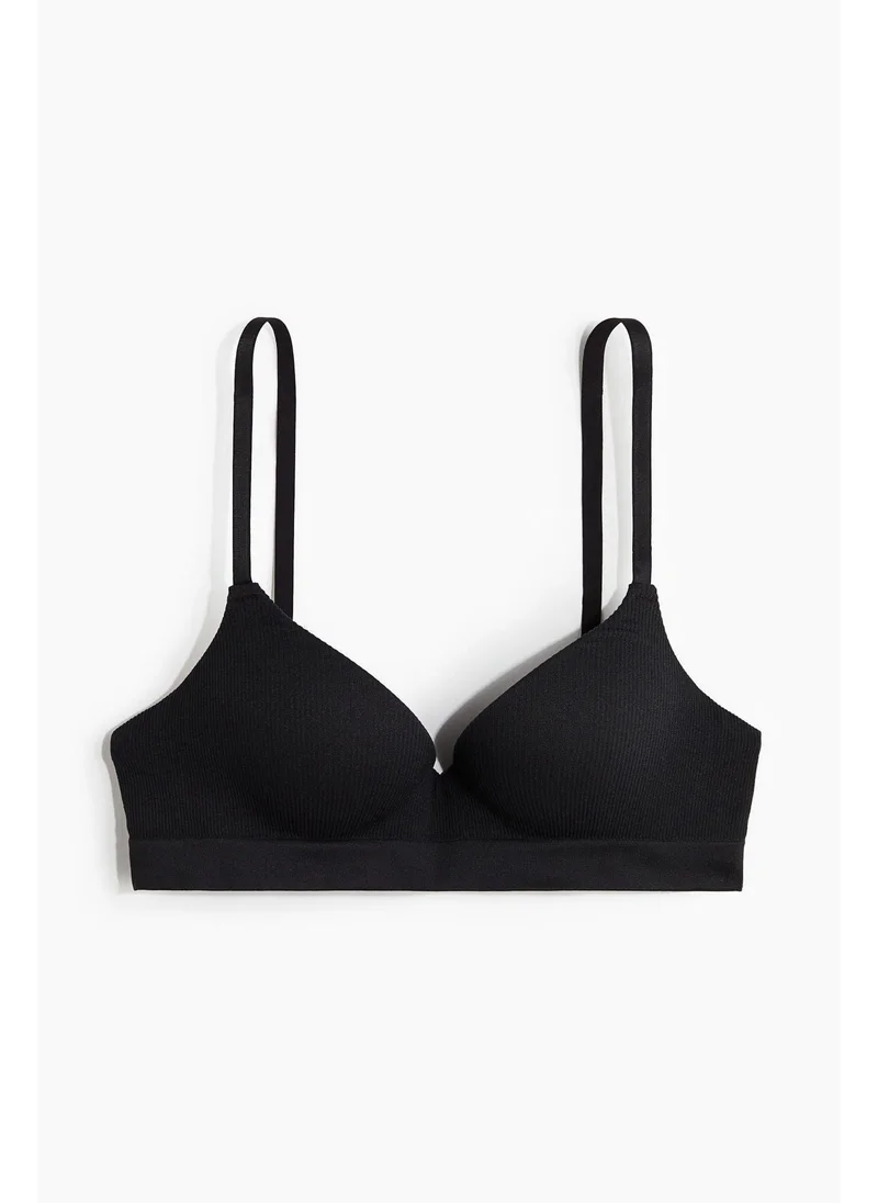 H&M Microfibre super push-up bra