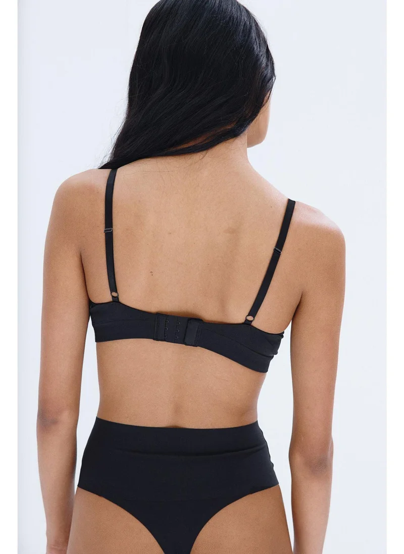 H&M Microfibre super push-up bra
