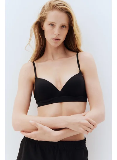 H&M Microfibre super push-up bra