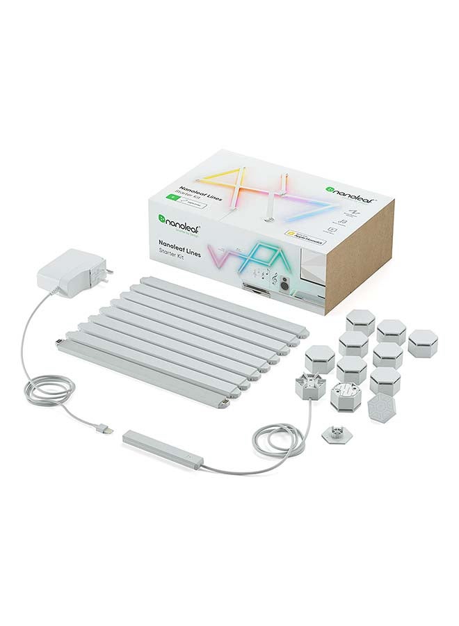 Nanoleaf مجموعة بدء تشغيل نانوليف لاينز (9 عبوة) - Image 1